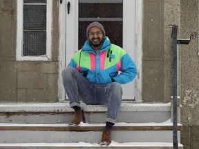 Pramodh Senarath Yapa at his Edmonton home, which was used to film the party scenes of Alberta's Mr. Covid ad campaign aimed at Albertans aged 18 to 40.