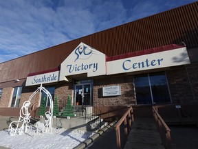 The Southside Victory Church was handed AHS orders over lack of masks and no limit gatherings in Calgary on Monday, Dec. 14, 2020.