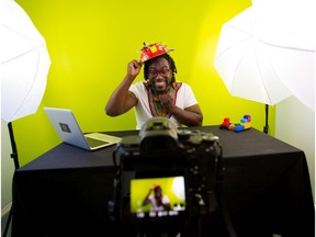 Randy Quansah, a.k.a. Kujo, is host of the increasingly popular YouTube kids show Kujo's Kid Zone, which deals with serious social issues in a fun way.