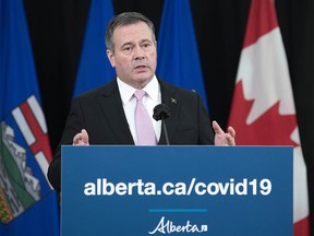 Premier Jason Kenney in Edmonton on Wednesday, Dec, 2, 2020.