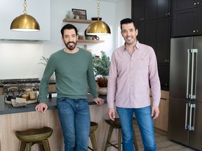 Drew and Jonathan Scott from Property Brothers: Forever Home. Courtesy, HGTV Canada.