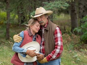 Amber Marshall and Shaun Johnston in a scene from Heartland.

Photo by Michelle Faye Fraser.