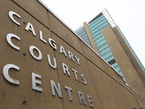 The Calgary Courts Centre, photographed on Jan. 19, 2021.