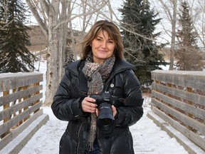 Jacquie Matechuk poses for a photo in Cochrane. Sunday, Jan. 24, 2021.