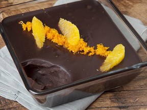 Chocolate Orange Ganache for ATCO Blue Flame Kitchen for February 10, 2021; image supplied by ATCO Blue Flame Kitchen