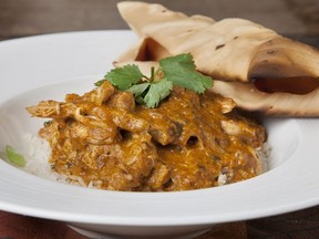 Indian Butter Chicken for ATCO Blue Flame Kitchen for February 3, 2021; image supplied by ATCO Blue Flame Kitchen
