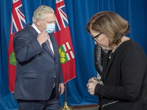 Premier Doug Ford is expected to hand down more exhaustive COVID-19 lockdown measures Tuesday to tamp down stubborn daily cases of the virus sweeping across Ontario.