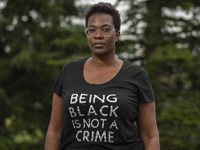 Adora Nwofor, president of Black Lives Matter YYC.