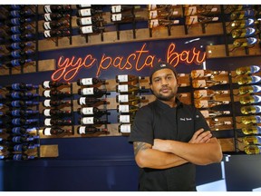 Yash Sharma of YYC Pasta Bar for Off the Menu in Calgary on Thursday, January 14, 2021. Darren Makowichuk/Postmedia