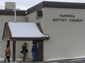 Fariview Baptist Church held an in-person Sunday service on Sunday, February 21, 2021. The church has said it would defy current capacity restrictions that limit in-person faith gatherings to 15 per cent of fire code capacity.