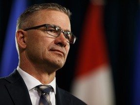 Alberta Finance Minister Travis Toews says the 2021-22 budget focuses on three themes: making sure there are enough health care resources amid the COVID-19 pandemic, positioning the economy for recovery, and delivering government services efficiently.