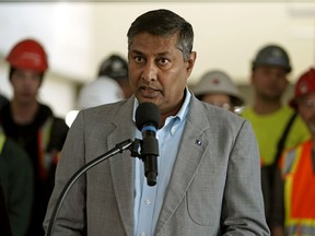 Alberta Infrastructure Minister Prasad Panda.