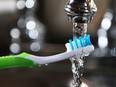 A water tap in Calgary was photographed on Tuesday, Feb. 2, 2021. Calgary city council voted in favour of a fluoride plebiscite during this year’s civic election.