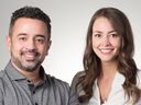 Hanif Joshaghani and Tiffany Kaminsky co-founded local technology company Symend to help clients better manage debt.