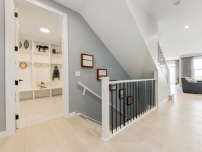 Creating a wider and open staircase to the basement is an upgrade worth spending on when building a new home, says Bruce Staszczak of Broadview Homes.