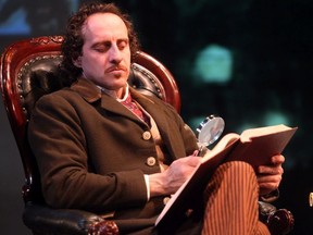 Alberta Theatre Projects’ new artistic director is Haysam Kadri, seen here as Sherlock Holmes for Vertigo Theatre.