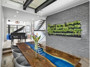 A green wall freshens the air in new infill by Effect Homes Builders.