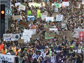 Half a million people took to the streets to of Montreal last September to demand action on climate change.