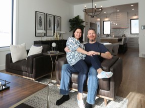 Tonia Vipler and Mike Urquhart built a new home in Currie with a carriage home.