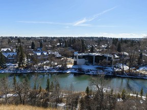 The community of Elbow Park in Calgary on Tuesday, March 23, 2021.