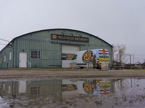 The Wild Rose Brewery located in Currie Barracks in Calgary on Wednesday, March 24, 2021.