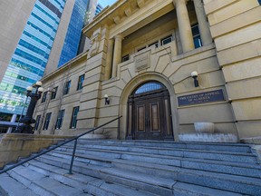 The Calgary Court of Appeals Courthouse building in Calgary on Monday, March 29, 2021.