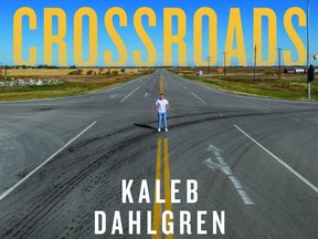 The cover of Kaleb Dahlgren's new book, Crossroads, being released Tuesday. Dahlgren was one of the survivors of the Humboldt Broncos bus crash.