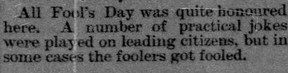 Calgary Herald; April 3, 1895.