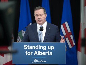 Premier Jason Kenney responded, from Edmonton on Thursday, March 25, 2021, to the Supreme Court of Canada decision on the federal carbon tax.