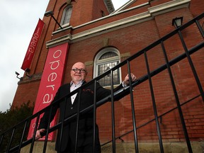 Bob McPhee at the Arrata Centre.