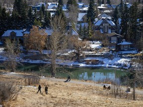 The community of Elbow park in Calgary on Tuesday, March 23, 2021.