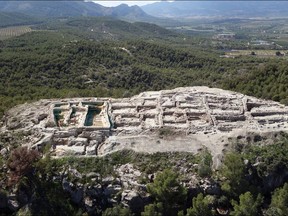 The Bronze Age archeological site La Almoloya, in the Murcia region of Spain