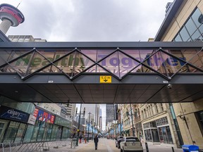 The immunization clinic at Calgary TELUS Convention Centre was photographed on Thursday, April 8, 2021.