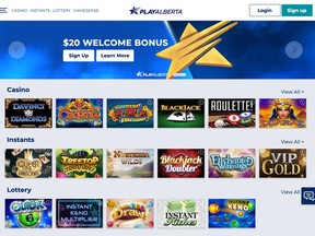 The Alberta government is betting on a new gaming website to attract gamblers away from unregulated international sites and keep the money in the province. Alberta Gaming, Liquor and Cannabis officials estimate Playalberta.ca will generate $3.74 million for the province in 2021.