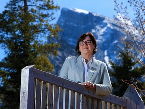 Banff Mayor Karen Sorensen was photographed on Tuesday, April 20, 2021.