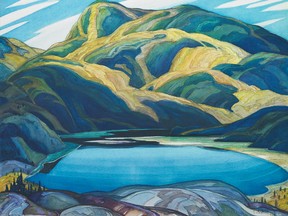 On this day in 1890, Group of Seven artist Franklin Carmichael was born.  This 1929 painting Lone Lake is one of his most well known works. It sold for more than $330,000 in a 2012 auction. Postmedia file photo, courtesy of Joyner Waddington’s.