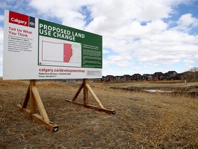 A second retail-housing development proposed for Calgary’s western boundary is being dimly viewed by the city and local residents in Calgary on Sunday, April 11, 2021.