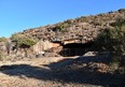 The entrance to Wonderwerk Cave in South Africa, which housed human activity for two million years.