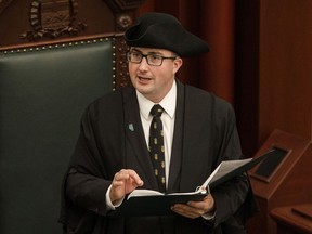 Nathan Cooper, Speaker of the Alberta legislature, was one of the UCP dissenters on government policy toward fighting the pandemic. He later apologized for compromising his neutral position.