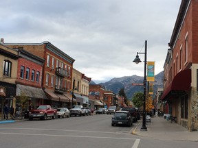 A view of downtown Fernie, B.C.