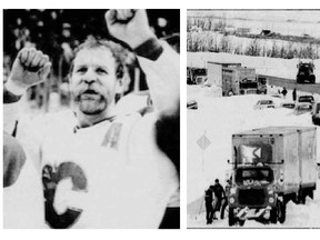 May 14, 1986 was a night to remember. As a major May snowstorm brought southern Alberta to a standstill, the Calgary Flames won their first chance to play in the Stanley Cup finals. Calgary Herald archive images.