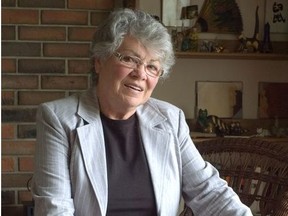 Renowned Calgary playwright Sharon Pollock.