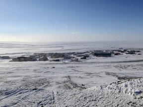 The community of Resolute Bay in Nunavut.