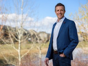 Jeff Davison poses for a photo in West Springs in Calgary on Wednesday, May 12, 2021.