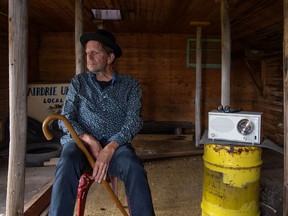 Singer-songwriter Art Bergmann. Photo by David Kotsibie.