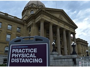 Alberta's provincial government is suspending the spring sitting of legislature for two weeks as 1,731 new COVID-19 cases were reported Sunday.
