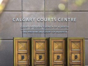The Calgary Courts Center was photographed on May 3, 2021.