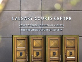 The Calgary Courts Centre was photographed on May 3, 2021.