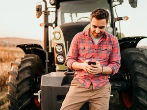 young man agriculture