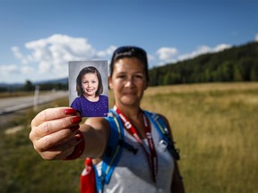 File photo: Danielle Sinclair is marching for her daughter, Teagan, in this year's 100-kilometre Kidney March challenge.